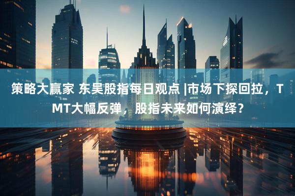 策略大赢家 东吴股指每日观点 |市场下探回拉，TMT大幅反弹，股指未来如何演绎？